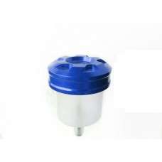 SRT brake fluid reservoir made of plastic and Ergal stopper machined from solid