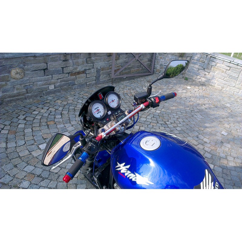 Manubrio SRT ergal blu 22 piega bassa Ducati HYPERMOTARD
