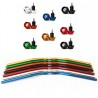 Kit manillar curva baja y contrapesos