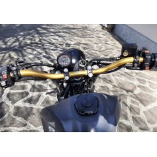 Handlebar Ergal bends high 22 mm SRT for naked bikes
