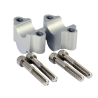 Rialzi riser 22 mm in ergal SRT
