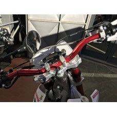 Manubrio in ergal piega alta 22/28 mm SRT per moto off-road ed enduro