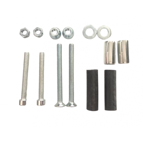 Handlebar end mirror mounting kit