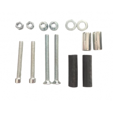 Handlebar end mirror mounting kit